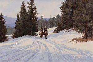Richard Audley Freeman: SNOW SCENE