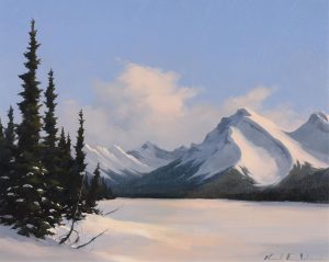 Karl E. Wood: NORTH SASKATCHEWAN RIVER (APPROX. 95 MI. N.E. OF LAKE LOUISE)