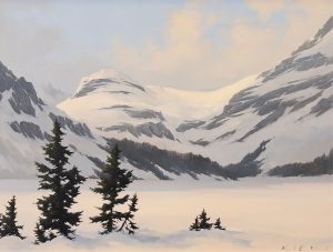 Karl E. Wood: BOW GLACIER (BANFF NAT’L PARK)