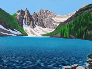 Barbara Engel: LAKE AGNES, BANFF NATIONAL PARK