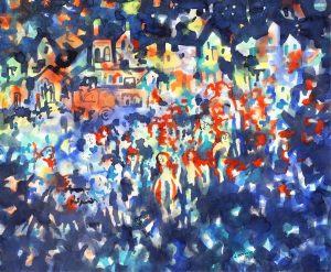 Janet Mitchell: BUSTLING CITY