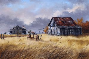 Georgia Jarvis: OLD FARMYARD