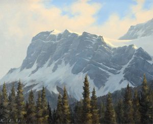 Karl E. Wood: A GLACIER-RIMMED PEAK