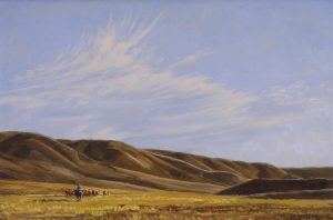 Jack Lee McLean: LOW BROWN HILL ON THE DOUGLAS LAKE RANCH, N.E. OF MERRITT, B.C.