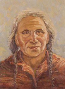 Ernest Luthi: FRANK BUFFALO, DAY STAR INDIAN RESERVE, PUNNICHY SASK