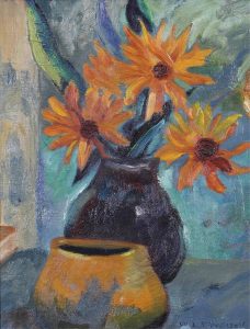 William Lewy Leroy (Roy) Stevenson: STILL LIFE WITH RUDBECKIA