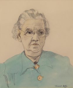 Maxwell Bennett Bates: PORTRAIT OF A WOMAN
