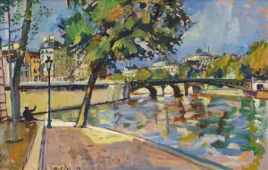Llewellyn Petley-Jones: SPRING ON THE SEINE – PARIS