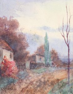 Augustus Frederick Lafosse (Gus) Kenderdine: ENGLISH COUNTRY SCENE