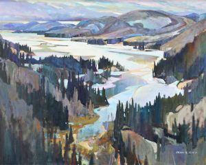 Brian Atyeo: SPRING ICE – FRASER BAY