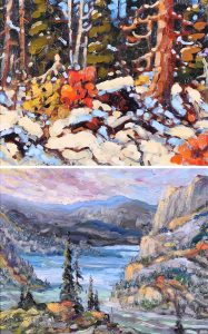Rod Charlesworth: NOVEMBER WOODS / EARLY AUTUMN, WATERTON (double-sided)