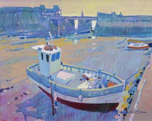 Robert Genn: CONTRALUZ AT CONCARNEAU (PONT-AVEN, BRITTANY)