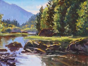 Ron Hedrick: QUITE RIVER (sic)