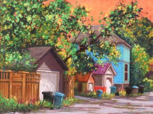 Karin Richter: SUNSET ALLEY STROLL
