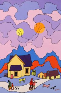 Ted Harrison: LOOK AT THAT DAD!
