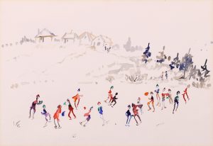 Janet Mitchell: SKATING ON THE LAGOON