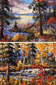 Rod Charlesworth: LA RONGE, EVENING SKY / CELISTA AUTUMN