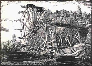 Margaret Dorothy Shelton: GAWDUN’S WATERWHEEL, ROSEDALE
