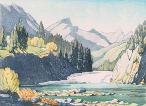 Margaret Dorothy Shelton: BOW FALLS, BANFF