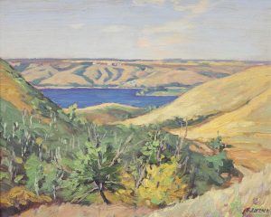 Ernest Luthi: SOUTH OF THE SIOUX BRIDGE, EAST END OF PASQUA LAKE