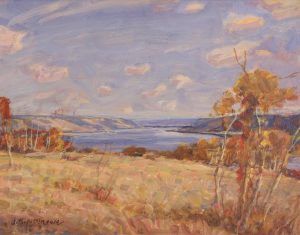 James Henderson: VIEW OVER THE LAKE, QU’APPELLE VALLEY