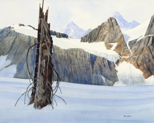 Mel Heath: MOUNTAIN LANDSCAPE, WINTER