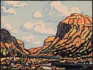 Margaret Dorothy Shelton: DEVIL’S GAP, LAKE MINNEWANKA