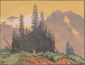 Hubert Valentine Fanshaw: DAWN IN THE ROCKIES