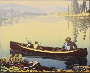 Margaret Dorothy Shelton: FISHING ON THE BOW