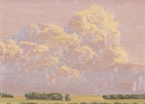 William James (Bill) Parker: CLOUD WITH GRAIN FIELDS