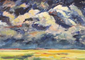 Arlene Wasylynchuk: STORM CLOUDS – PRAIRIE RESPITE