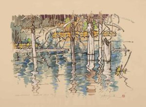 Ted Godwin: KANANASKIS BEAVER POND #2