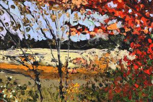 Leslie Donald Poole: BLUSHING LEAVES