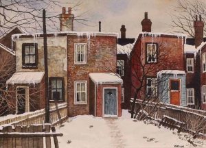 John Kasyn: BACK OF BELMONT STREET (TORONTO)