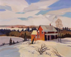 Richard (Dick) Ferrier: MADAWASKA FARM HOUSE