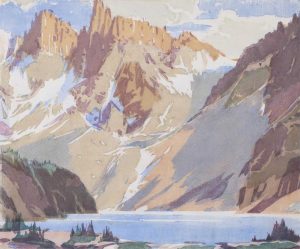 Barbara Harvey Leighton: THE TOWERS, MT. ASSINIBOINE
