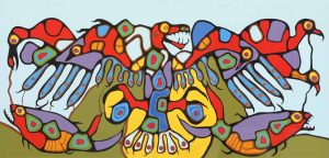 Norval Morrisseau: NORVAL VIEWING DUALITY