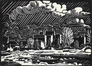 Margaret Dorothy Shelton: CALGARY FROM SUNNYSIDE
