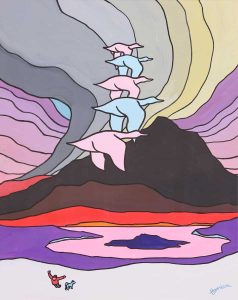 Ted Harrison: MIGRATING DUCKS