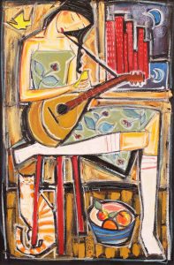 Denis Chiasson: MANDOLINE AND YELLOW BIRD