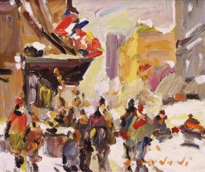 Serge Brunoni: FRONT OF THE RITZ CARLTON, MONTREAL