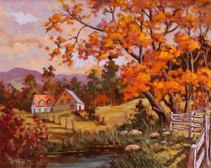 Claude Langevin: AU BOUT DE LA FERME