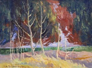 Orestes Nicholas (RIck) Grandmaison: LAST SNOW BOW RIVER (MARCH)