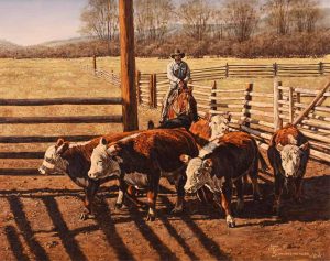 John Ralph Schnurrenberger: CORRALING STEERS