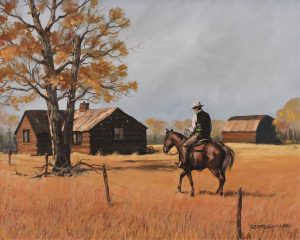 Richard Audley Freeman: CHECKING THE FENCE
