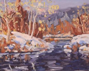 Rod Charlesworth: AUTUMN TREES AND EARLY SNOW
