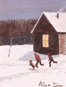 Allen Sapp: WE ARE PLAYING IN THE COLD