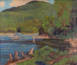 Leo Ayotte: SUMMER LANDSCAPE; 1952