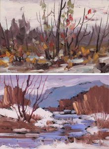 Rod Charlesworth (2): AUTUMN COLOURS / WINTER CREEK