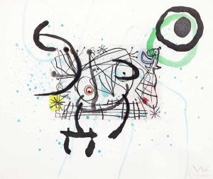 Joan Miro: FISSURES NO. 8